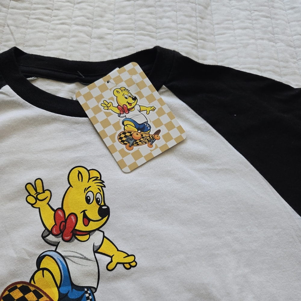 Vans Haribo Skate Bear Collab Kids Medium Cotton Classic Fit 10-12 092025 - Picture 3 of 5